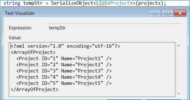 XML Serialization