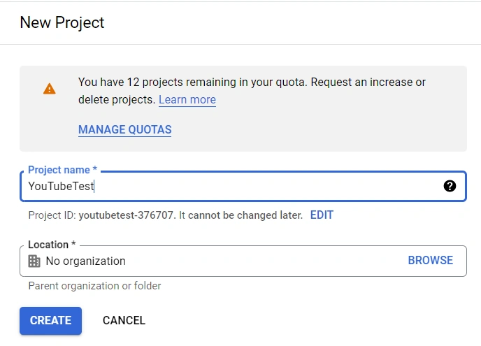 Youtube API Integration with C# .NET