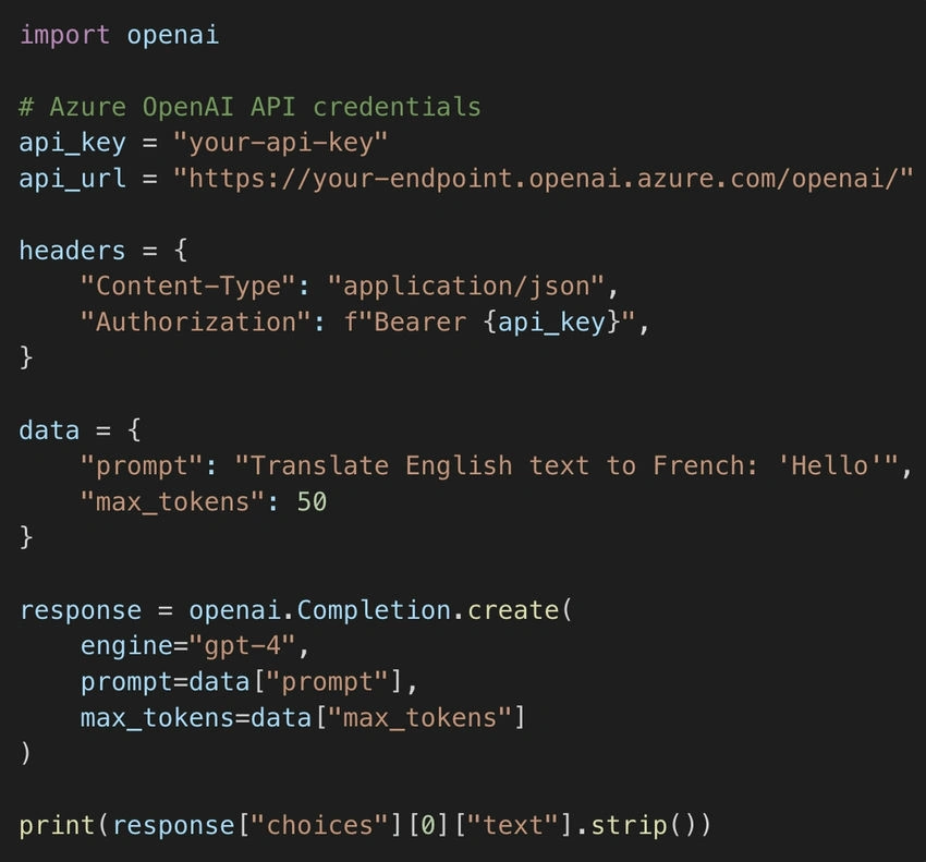 Import OpenAI