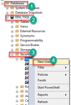 Create New User