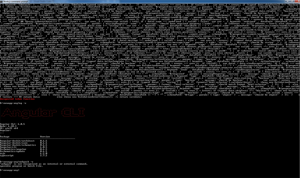 Angular 6 error