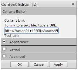 Past the URL