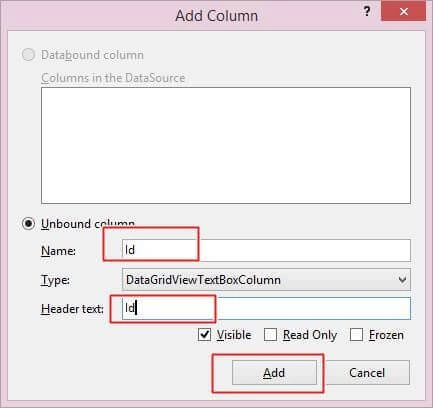add column