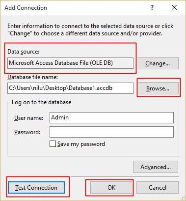 Change Data Source