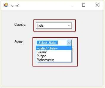 Select state