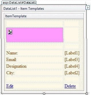Item template