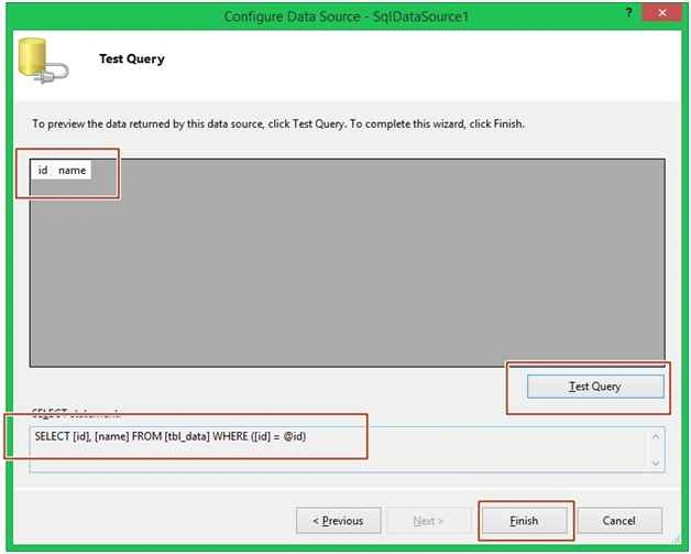 test query