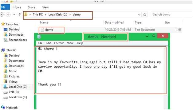 Save to text File