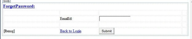 design forgetpassword