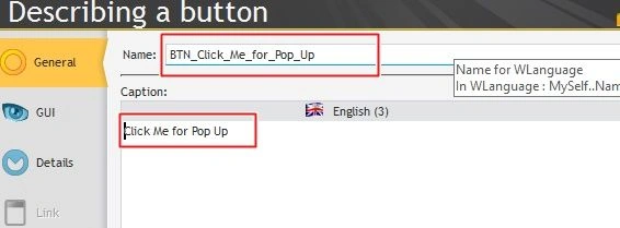Click me for Pop Up