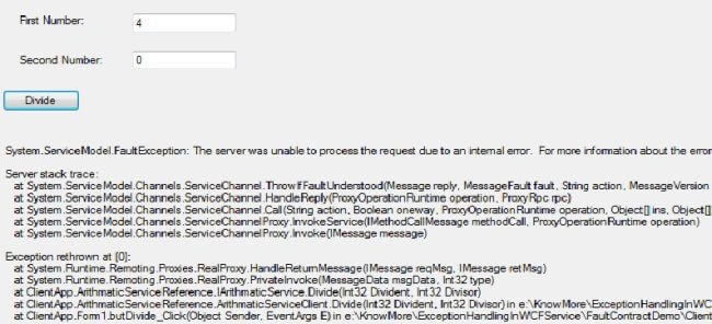 exception
