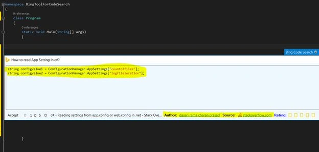 code snippet