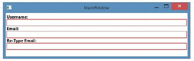 main window