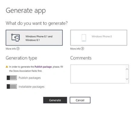 Generate the Source Code