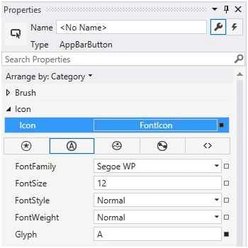 Font icon