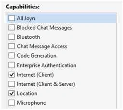 Capabilities