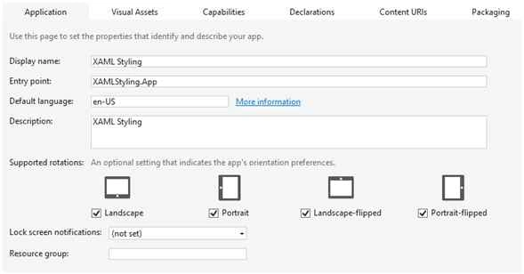 XAML Style