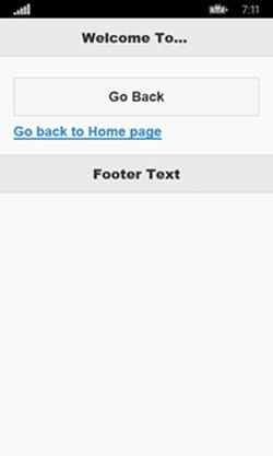 Back Button