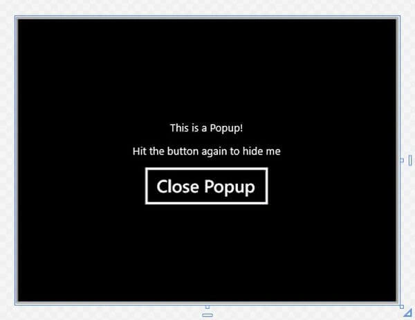 popup