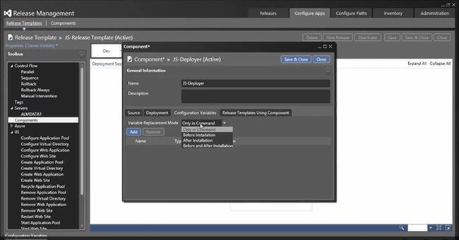 Configuration variables