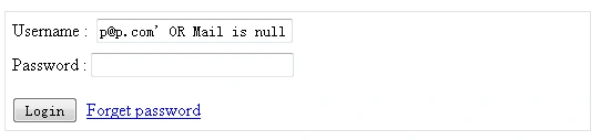 SQL Injection