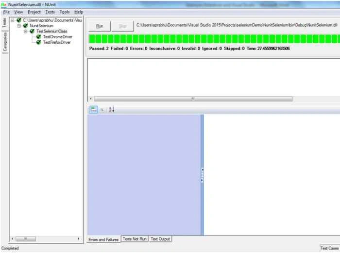 create test report