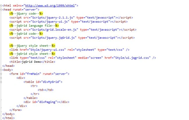 Placement in the HTML