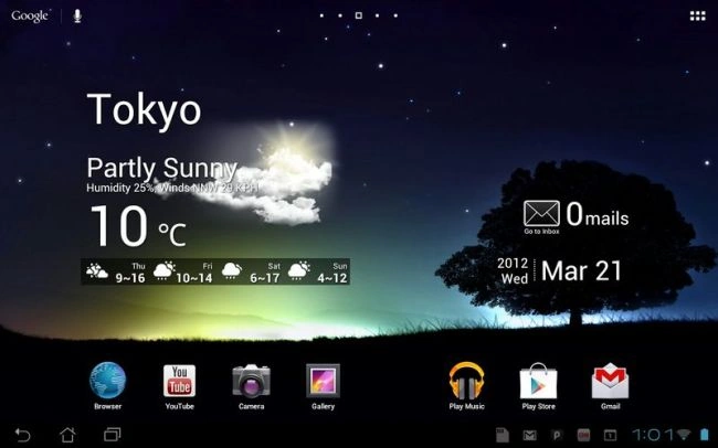 Android tablet