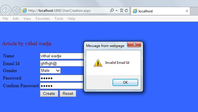 Calling JavaScript function on ASP.Net Button