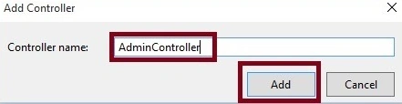 Admin controlle