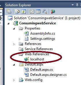 Web service explorer