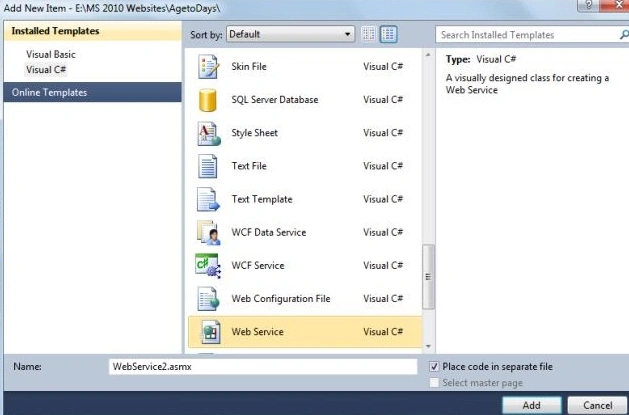 Web service