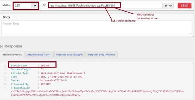 Test REST Service