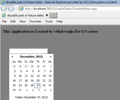Run application