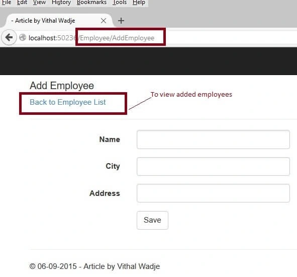 Add employee