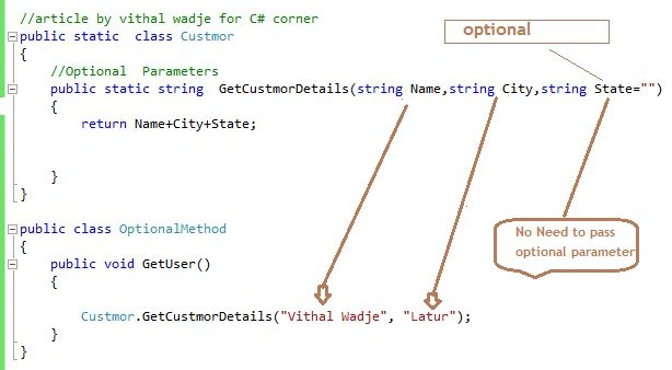Optional Parameter