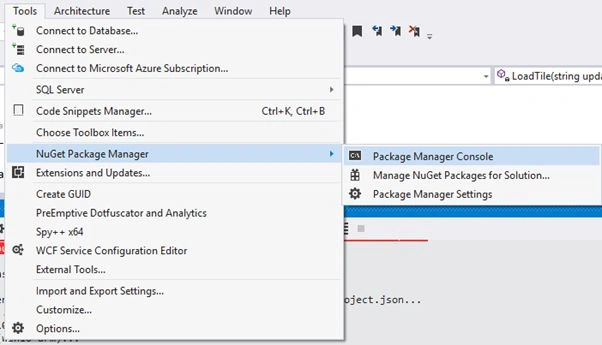 NuGet install procedure