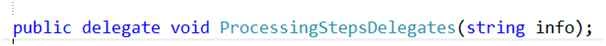 Delegates Syntax