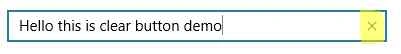 Clear Button
