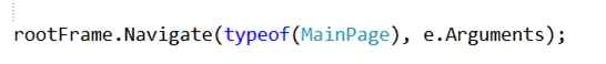 Navigate function