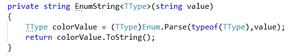String
