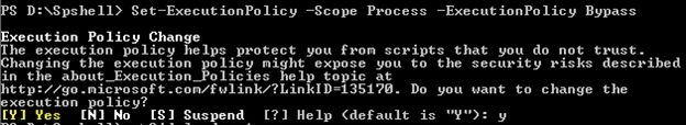 spshell