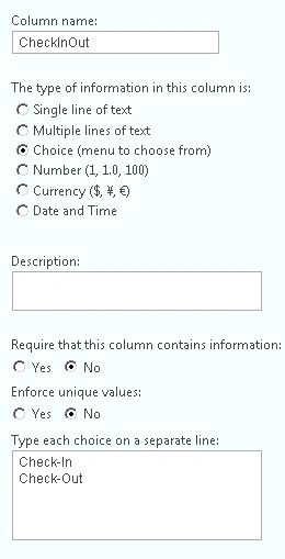 Choice filed