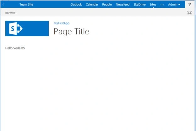 app for SharePoint 