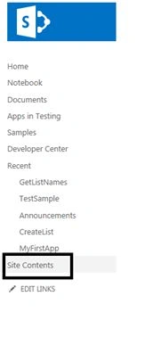 Site Contents