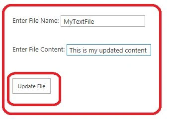 Update File