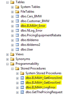ELMAH error