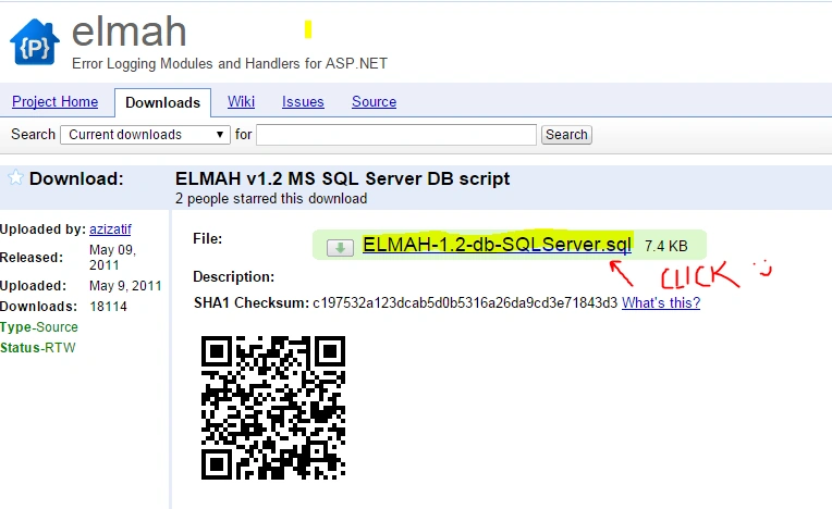 Queries for ELMAH