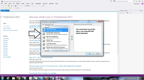 Windows Azure Cloud Service