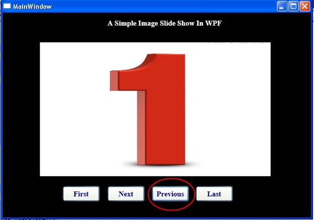 Previous Button